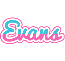 Evans woman logo