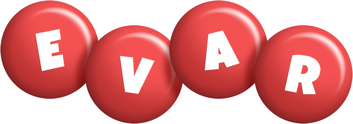 Evar candy-red logo