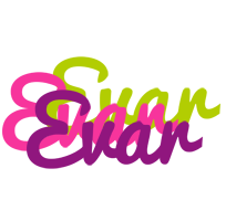 Evar flowers logo