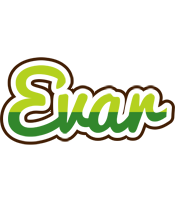 Evar golfing logo