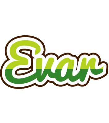 Evar golfing logo