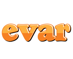 Evar orange logo