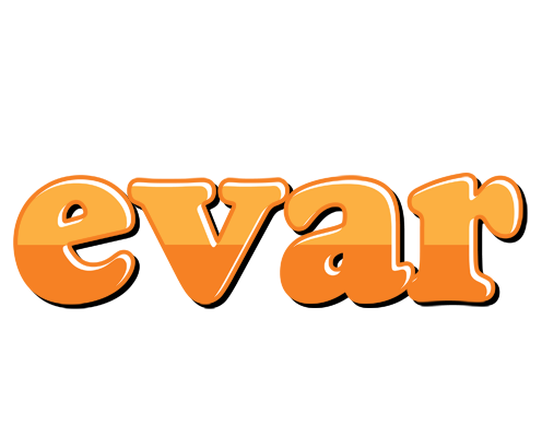 Evar orange logo