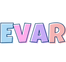 Evar pastel logo