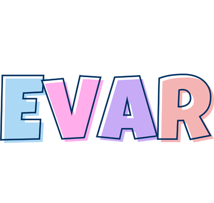 Evar pastel logo