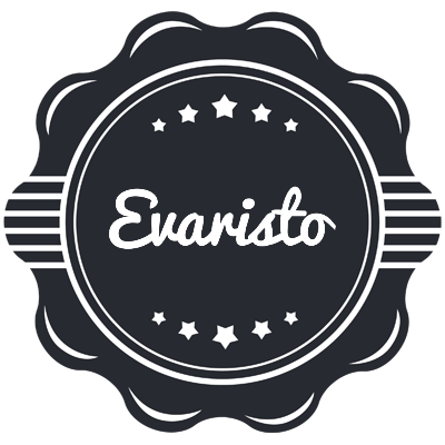Evaristo badge logo