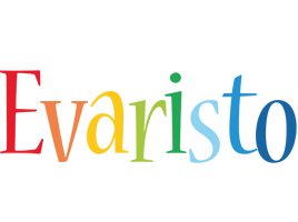 Evaristo birthday logo