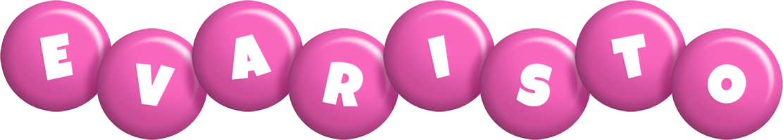 Evaristo candy-pink logo