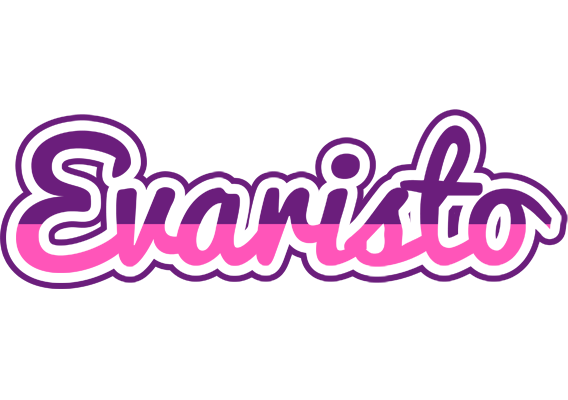 Evaristo cheerful logo