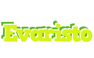 Evaristo citrus logo