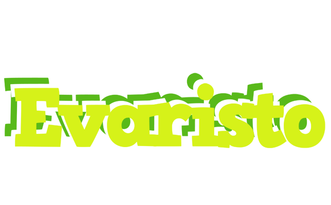 Evaristo citrus logo