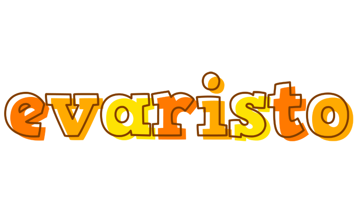 Evaristo desert logo