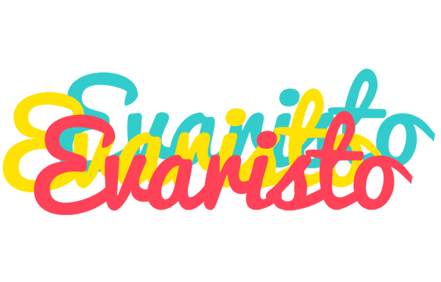 Evaristo disco logo