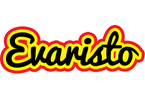 Evaristo flaming logo