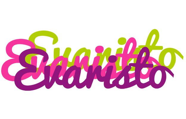 Evaristo flowers logo