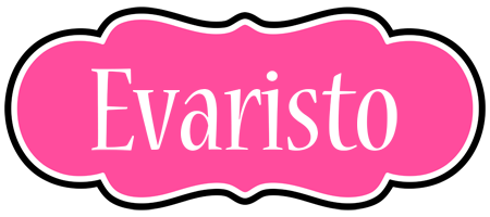 Evaristo invitation logo