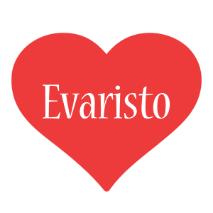 Evaristo love logo