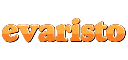 Evaristo orange logo