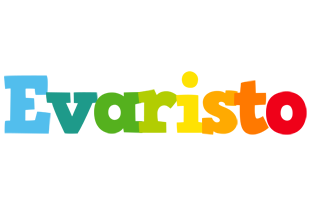 Evaristo rainbows logo