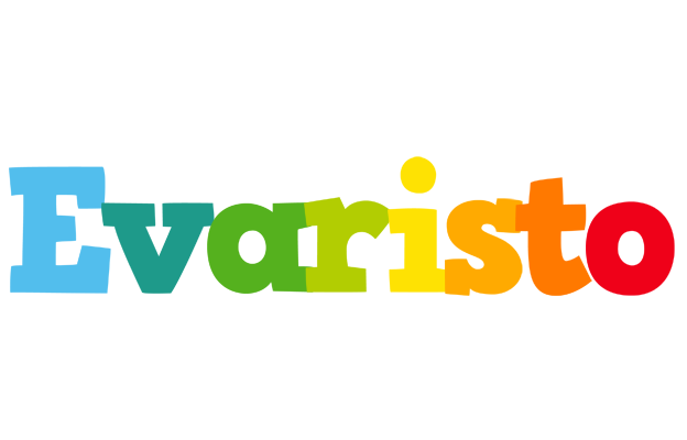 Evaristo rainbows logo