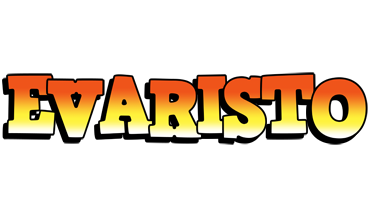 Evaristo sunset logo