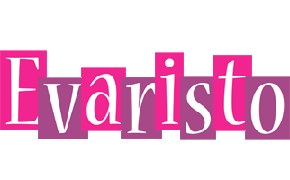 Evaristo whine logo