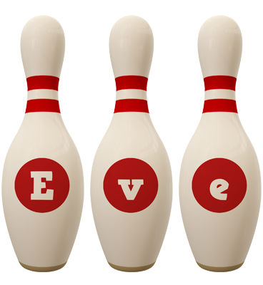 Eve bowling-pin logo