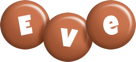 Eve candy-brown logo