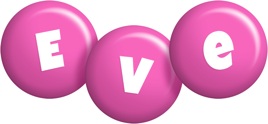 Eve candy-pink logo