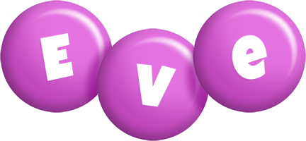 Eve candy-purple logo
