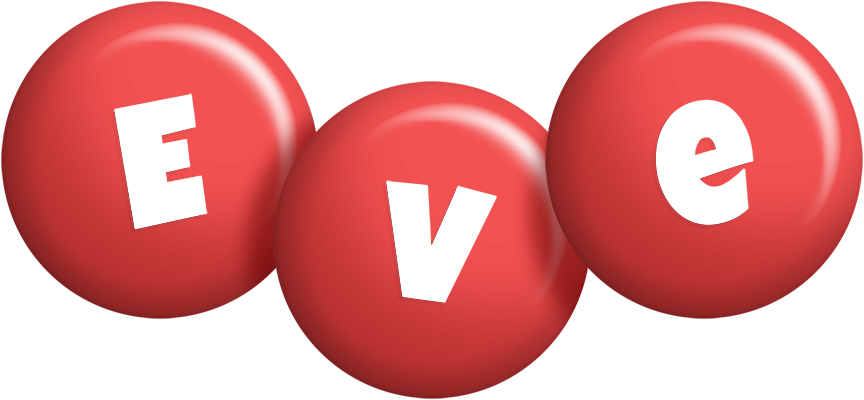 Eve candy-red logo