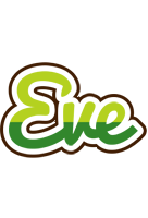 Eve golfing logo
