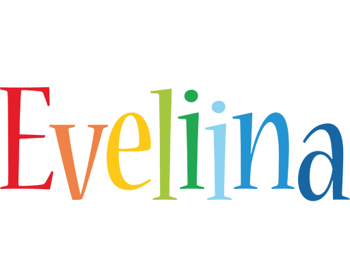 Eveliina birthday logo