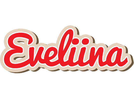 Eveliina chocolate logo