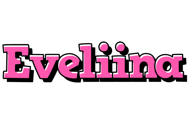 Eveliina girlish logo