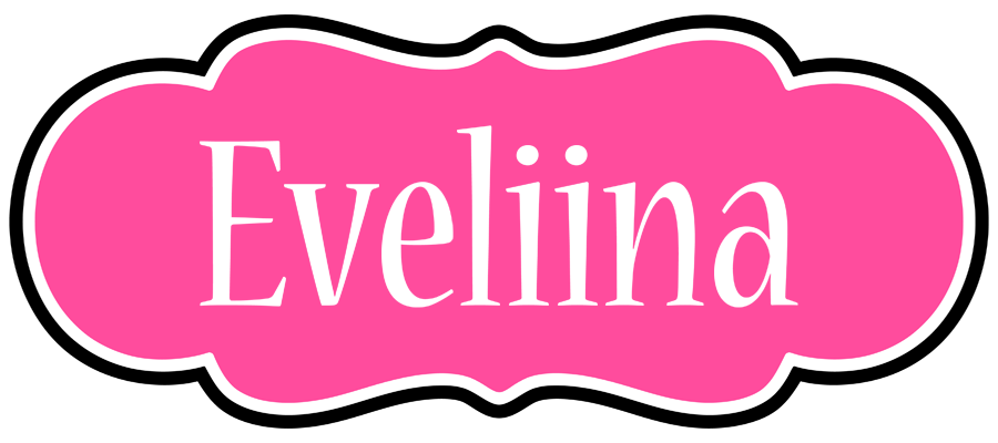 Eveliina invitation logo