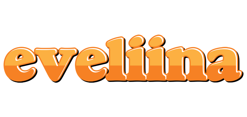 Eveliina orange logo