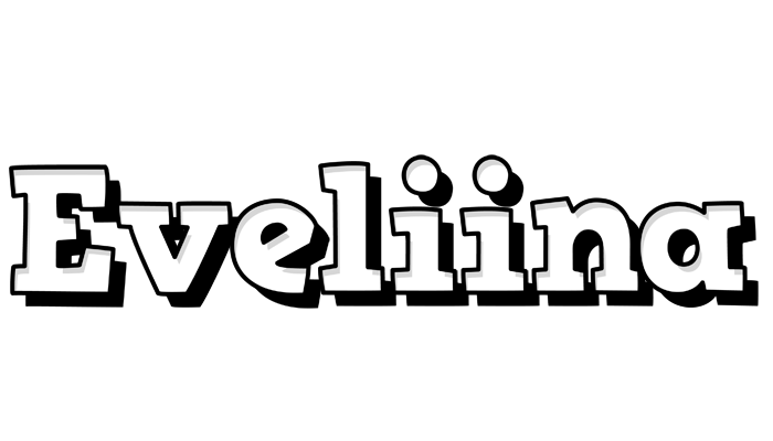 Eveliina snowing logo