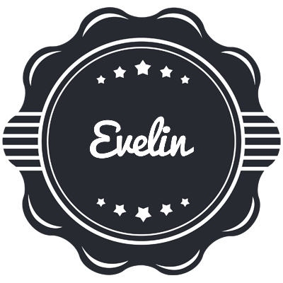 Evelin badge logo