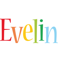 Evelin birthday logo