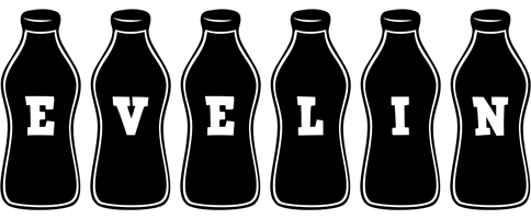 Evelin bottle logo