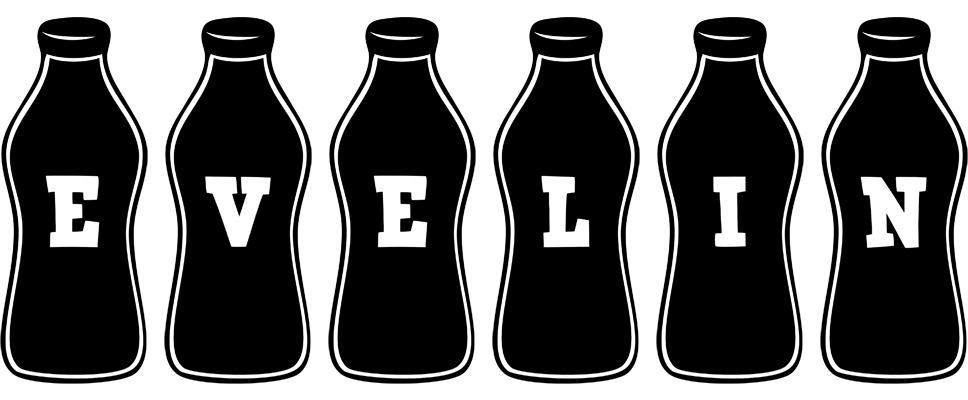 Evelin bottle logo