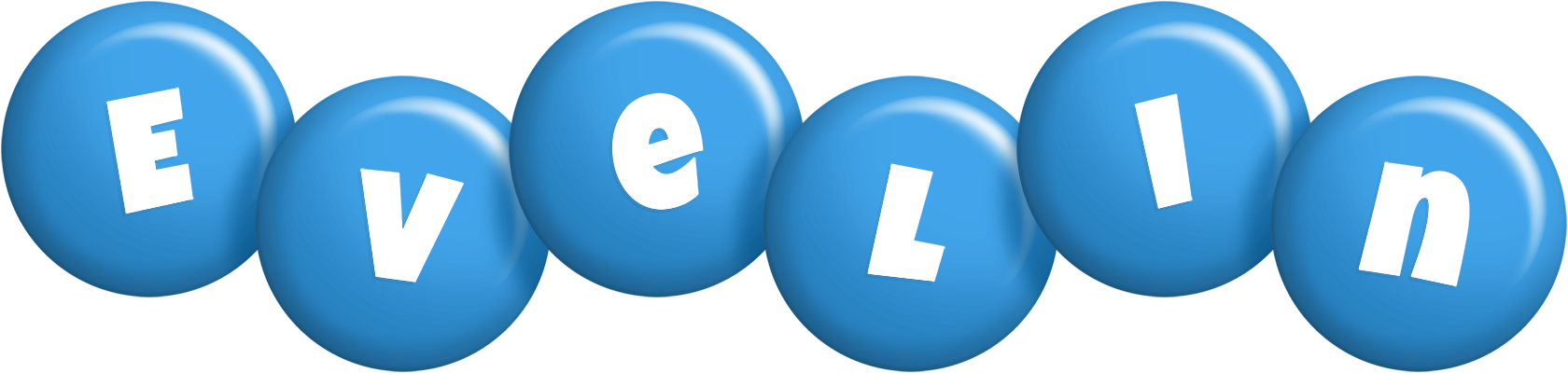 Evelin candy-blue logo