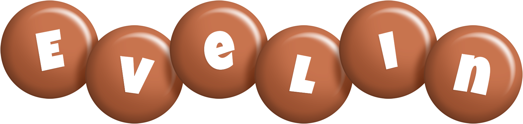 Evelin candy-brown logo