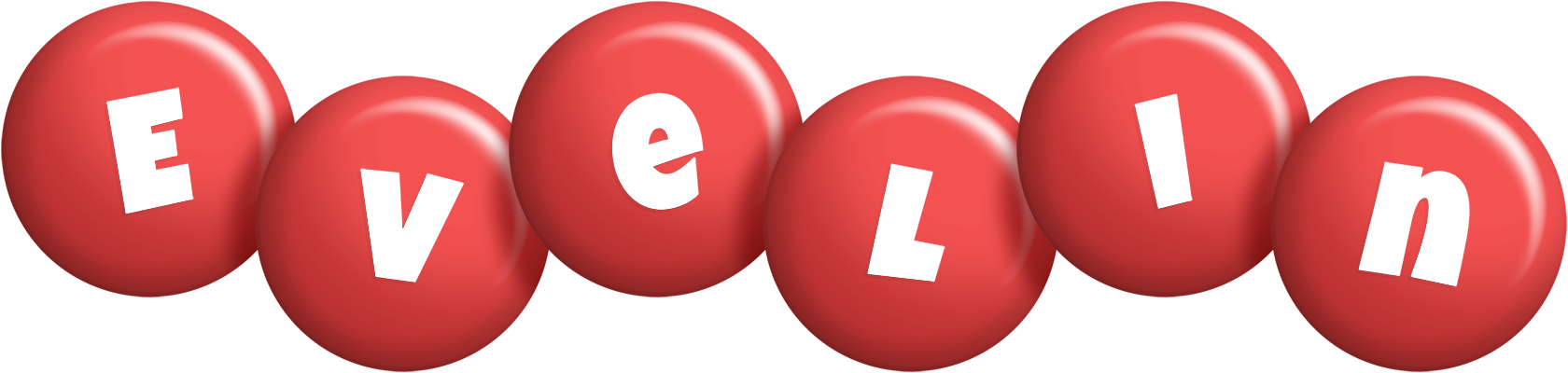 Evelin candy-red logo