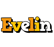Evelin cartoon logo