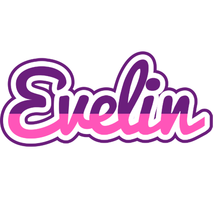 Evelin cheerful logo