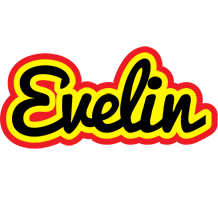 Evelin flaming logo