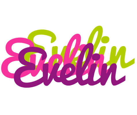 Evelin flowers logo