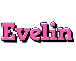 Evelin girlish logo